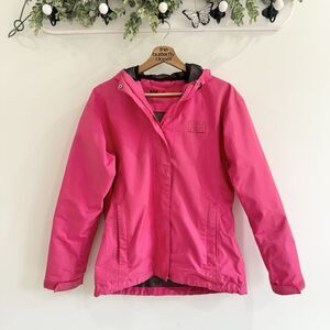Helly Hansen Seven J Rain Jacket Pink Medium Hooded Lined